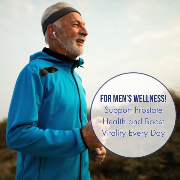 Cápsulas Dr Aziz Healthy Prostate en mano