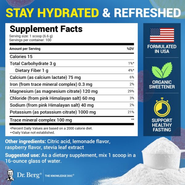 Detalle de sabor frambuesa limon