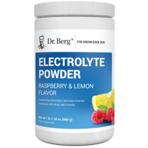 Dr Berg electrolyte powder frontal