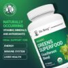 Etiqueta del envase Dr. Berg's Greens