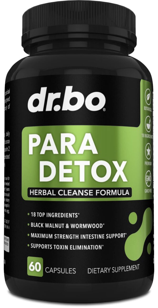 Dr. BO cápsulas detox limpieza intestinal apoyo digestivo