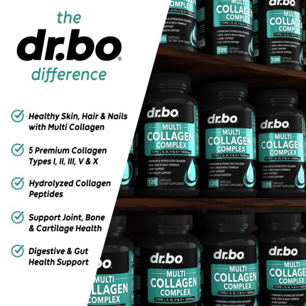 Etiqueta y frasco de colágeno