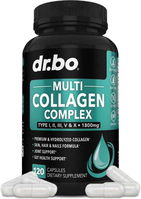 Version 1.0.0 Frente del envase DR. BO Colágeno múltiple