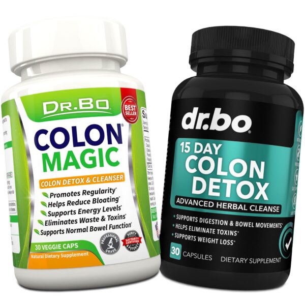 Dr Bo Colon Magic limpiador natural de colon y detox