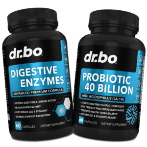 Version 1.0.0 DR. BO Digestive Enzymes Probiotic envase-principal
