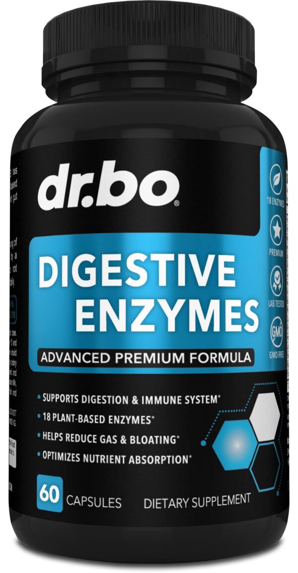 Version 1.0.0 Dr Bo enzimas digestivas plantas front