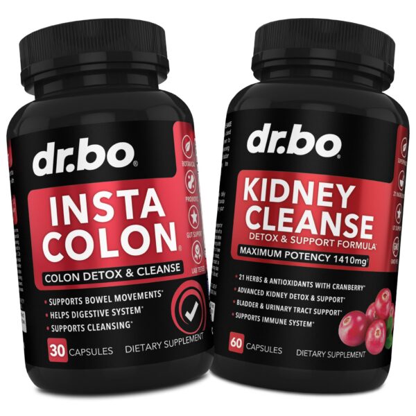 DR. BO limpiador de colon detox 15 días caja