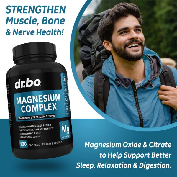 Primer plano del frasco de magnesio