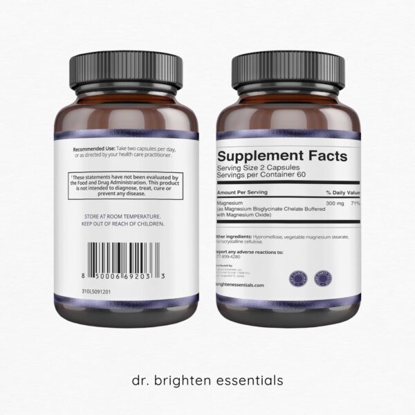 Version 1.0.0 Cápsulas de magnesio bis-glicinato