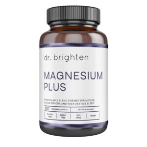 Frasco de Dr. Brighten Magnesium Plus