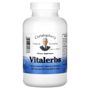 Version 1.0.0 Frasco Dr Christopher's Formula Vitalerbs 180 cápsulas