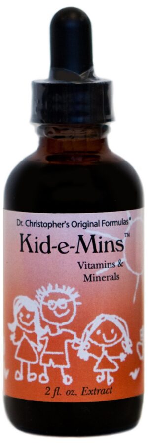 Version 1.0.0 Dr. Christopher Kid-e-Mins vitaminas líquidas