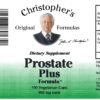 Dr. Christopher Prostate Plus fórmula en envase de 100 cápsulas