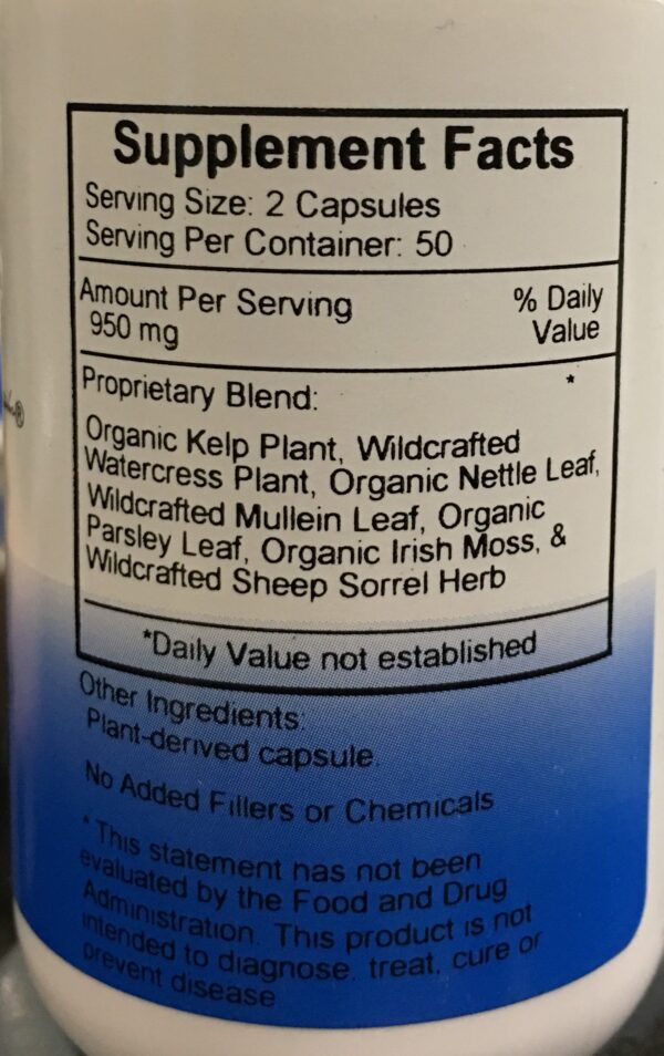 Version 1.0.0 Etiqueta frontal del producto Dr. Christopher's