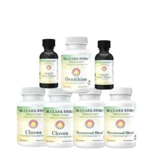 Dr Clark cápsulas para limpieza y mantenimiento antiparásito