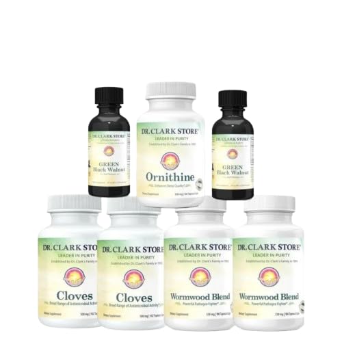 Dr Clark cápsulas para limpieza y mantenimiento antiparásito