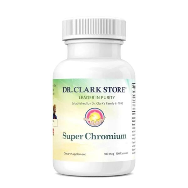 Version 1.0.0 Frasco de Dr Clark Store Super Chromium 500 mcg