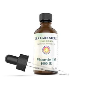 Version 1.0.0 Dr. Clark Vitamina D líquida frasco frontal