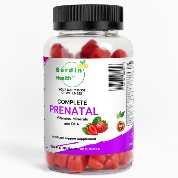Dr. Contarin vitaminas prenatales gummies con minerales y DHA