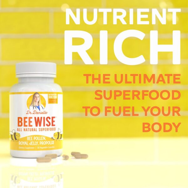 Etiqueta Bee Wise polen de abeja