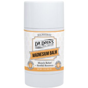 Dr. Doug's magnesio bálsamo frente