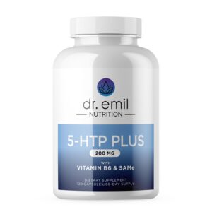Frente de envase DR. EMIL NUTRITION 5-HTP SAM-e