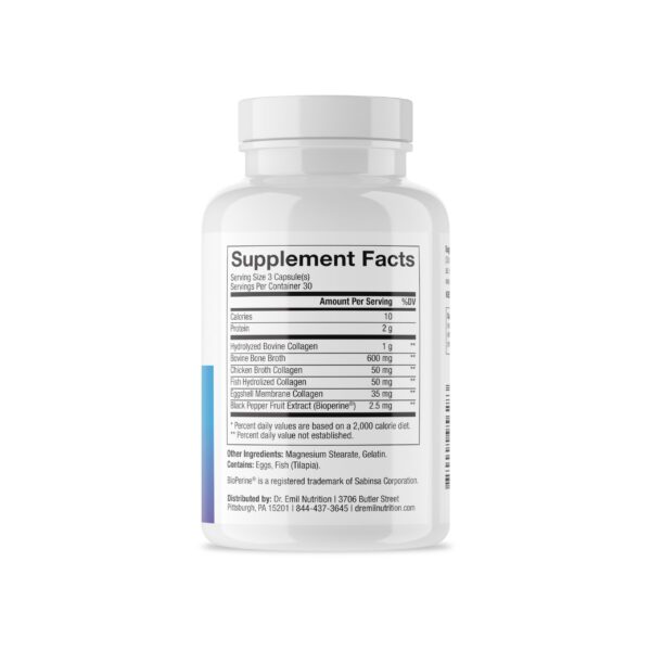 Etiqueta frontal de Multi Collagen Pills