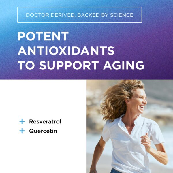 Frasco de cápsulas Resveratrol