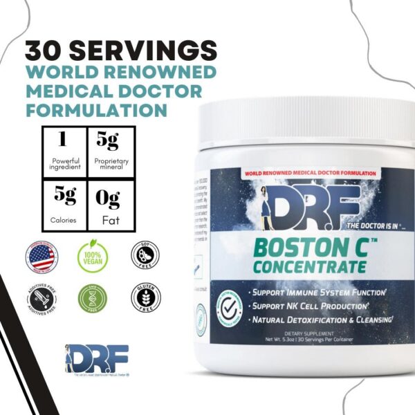 Detalles de ingredientes Boston C Concentrate
