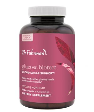Version 1.0.0 Frasco de Dr. Fuhrman Glucose Biotect cápsulas