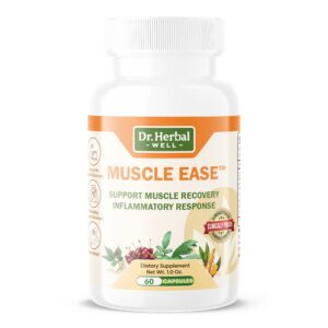 DR.HERBAL WELL Muscle Ease suplemento para alivio muscular