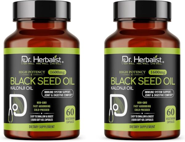 Version 1.0.0 Dr HERBALIST Black Seed Oil frontal