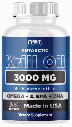 Dr. JOEL'S MOM NUTRIX krill oil envase frontal