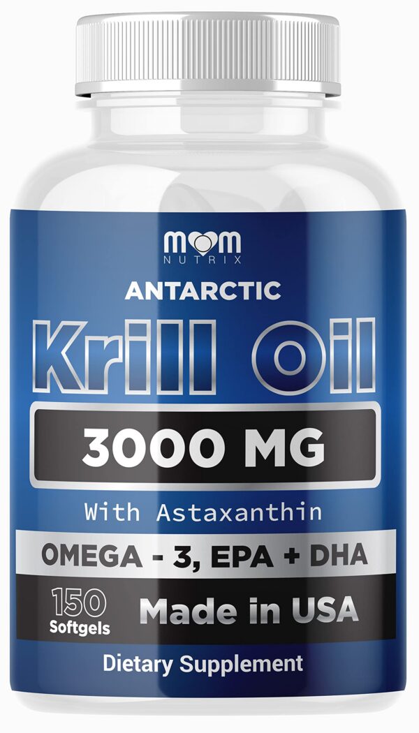Dr. JOEL'S MOM NUTRIX krill oil envase frontal