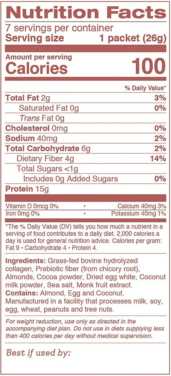 Version 1.0.0 Empaque de 7 porciones