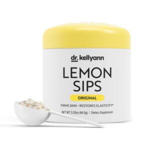 Dr Kellyann Lemon Sips bebida cítrica 21 porciones lata principal