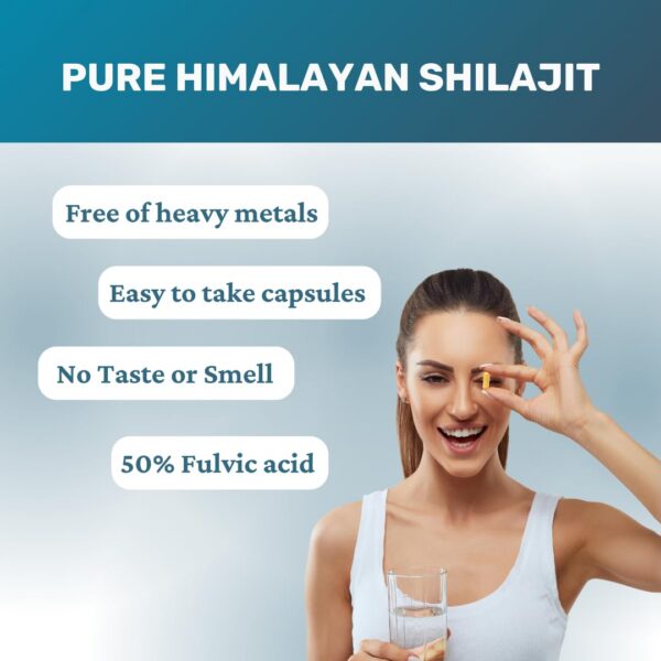 Version 1.0.0 Detalle etiqueta cápsulas Shilajit puro 250mg