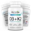 Frente del pack Dr Lewis Nutrition D3 K2