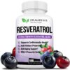 Frasco de Resveratrol DR MARTINS NUTRITION etiqueta frontal