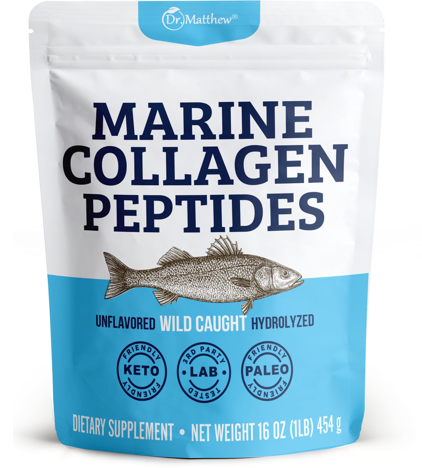Dr. Matthew Hydrolyzed Marine Collagen Powder