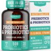 Version 1.0.0 Frasco de probióticos prebióticos Dr Matthew para salud intestinal