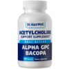 Frente del envase Dr Maxwell Alpha GPC Bacopa 600 mg