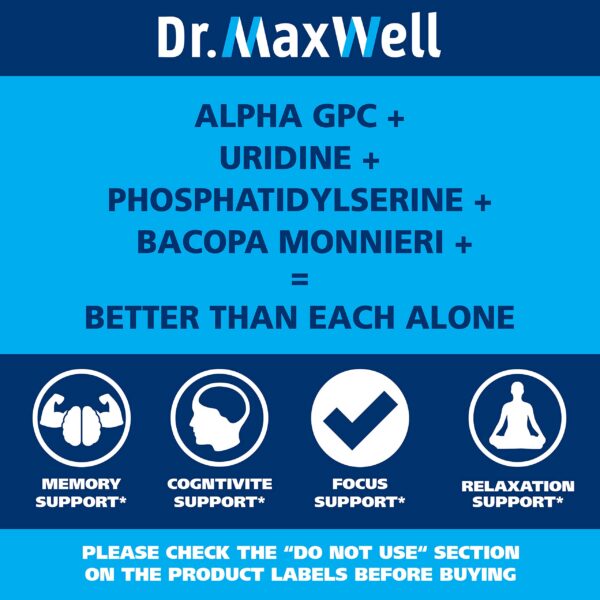 Dr. Maxwell Alpha GPC Uridine cápsulas