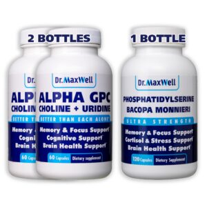 Dr. Maxwell Alpha GPC & Uridine botella frontal