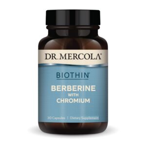 Version 1.0.0 Frasco de Dr Mercola Biothin Berberine con Chromium