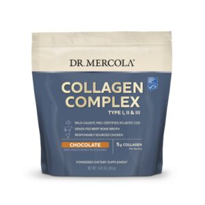Dr. Mercola Collagen Complex Powder frasco frontal