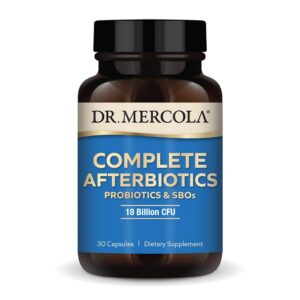 Dr. Mercola Complete Afterbiotics probióticos y SBOs para salud intestinal