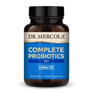 Dr. Mercola Complete Probiotics SBO botella de 30 cápsulas