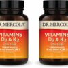 Dr Mercola D3 y K2 frasco 30 cápsulas