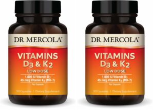 Version 1.0.0 Dr Mercola D3 y K2 frasco 30 cápsulas